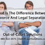 What Is The Difference Between Divorce And Legal Separation?